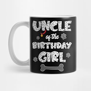 Uncle Of The Birthday Girl Dalmatian Family Mug